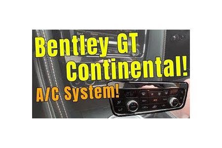 Bentley Continental GT| Guide to the Console, Navigation & Air Con Systems  | Video Tutorial