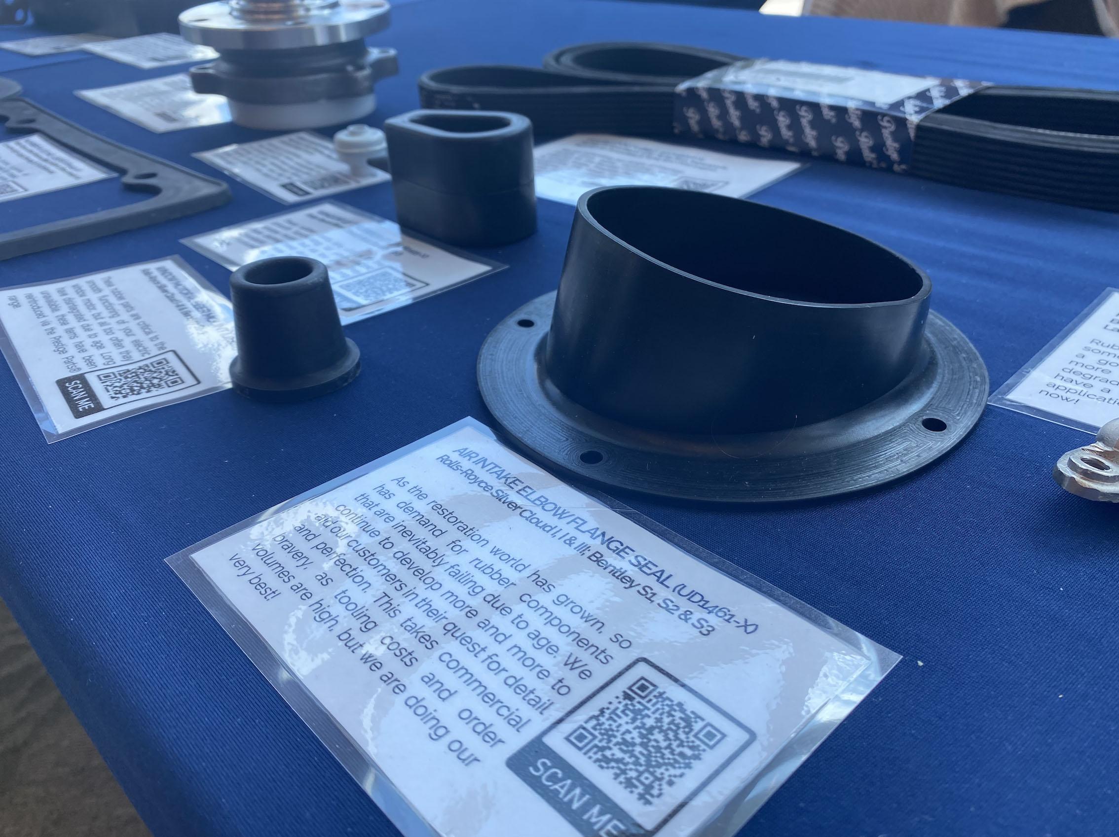 IntroCar's Prestige Parts® Display of Products at the Rolls-Royce Owners' Club Annual Meet in San Diego