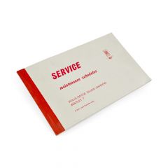 MAINTENANCE SCHEDULES MANUAL (TSD2657)