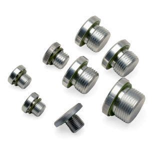 1 SET OIL DRAIN PLUGS AND MONITOR SCREWS