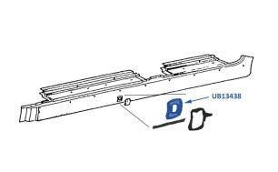 Corniche Sill Jacking Point Seals