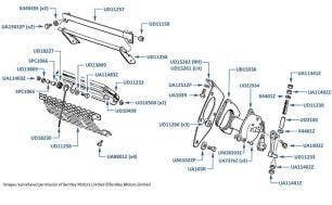 Actuator, Recirculation Flap, chassis numbers 38792-50757 & 01557-05036