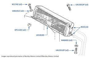 Heater Matrix (chassis numbers 30000-41684