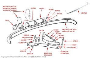 Silver Cloud I-III & S1-3 Front Bumper