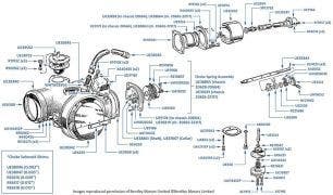 Choke & Throttle chassis numbers 20171-21728 (USA, 2-Door Cars)