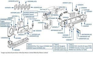 Fuse Board, Mulsanne S & Mulsanne SL, chassis numbers 24515-27796