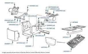 Air Conditioning Servo, Mulsanne S & SL, chassis numbers 31006-36291