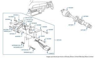 Instrument Dimming Switch & Control Unit, chassis 30000-68621 & 01001-02079