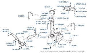Reservoir (Brake), Touring Limousine, chassis numbers 80001-80056