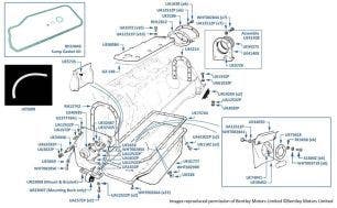 Timing and Rear Covers, Bentley Eight, chassis numbers 08862-09847