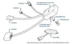 Control Module, Steering Column Tilt