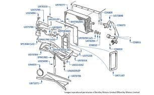Evaporator & Expansion Valve, Mulsanne SL