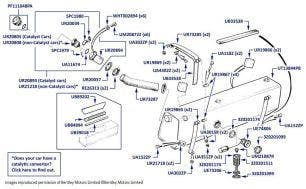 Fuel Tank, Azure, chassis numbers 50801-61182