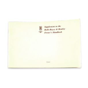 HANDBOOK SUPPLEMENT