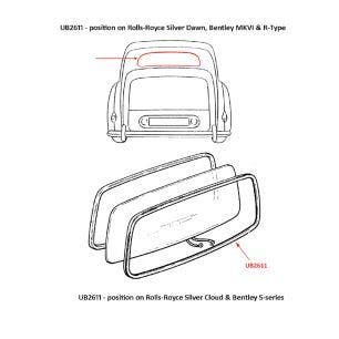 BACKLIGHT SCREEN SEAL