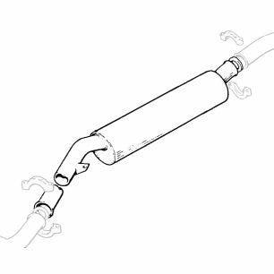 ASSEMBLY REAR SILENCER Aftermarket Product
