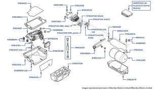 Air Supply Unit/Compressor, Mulsanne (2011-2021)