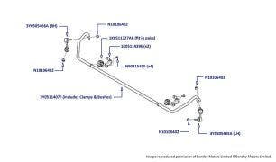 Anti-Roll Bar (Rear), Mulsanne (2017-2021)