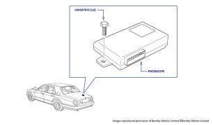 Battery Control Module, Silver Seraph, Silver Seraph LOL, Park Ward, Arnage (all series & chassis), Azure & Brooklands Coupe