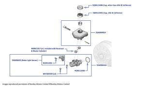 Brake Master Cylinder, New Continental GT, New Continental Convertible & New Flying Spur (2018-2023)