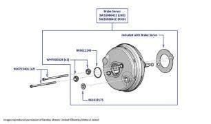 Brake Servo, Supersports (2017-2018), Supersports Convertible (2017-2018) & Continental GT3-R (2015)