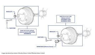 Brake Servo, Continental GT (2004-2011) & Continental GTC (2007-2011)