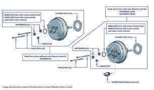 Brake Servo, Continental Supersports (2009-2013) & Flying Spur (2014-2019)