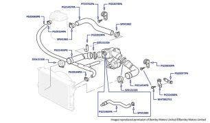 Cooling Hoses, Silver Seraph, Silver Seraph LOL & Park Ward