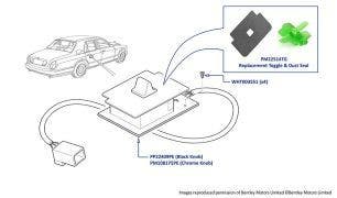 Window Switch (Rear Door), Arnage R (chassis 08323-11658), Arnage RL (chassis 19150-19591), Arnage T (chassis 08200-13915), Arnage Diamond Series (all chassis ) & Arnage Blue Train (all chassis)