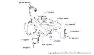 Expansion Tank, Arnage R (chassis 12007-14308), Arnage RL (chassis 19501-19679), Arnage T (chassis 12000-14285), Arnage Final Series (07910-14385), Azure (chassis 12009-14495) & Brooklands Coupe (all chassis)