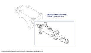 Master Cylinder, Arnage R, Arnage RL, Arnage T, Arnage Diamond Series, Arnage Blue Train, Arnage Final Series, Azure & Brooklands Coupe (all chassis)