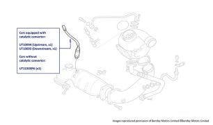 Oxygen (Lambda) Sensors, Arnage Red Label & Arnage Le Mans