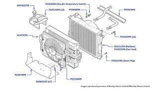 Radiator, Park Ward (all chassis)