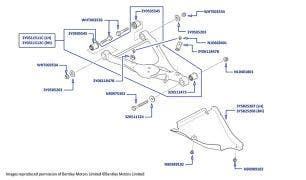 Rear Suspension Levers, Lower, Mulsanne (2011-2016)