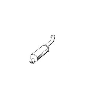 FRONT SILENCER CATALYST