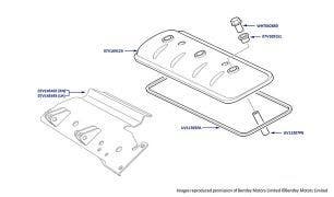 Rocker Covers, Arnage R, Arnage RL, Arnage T, Arnage Blue Train, Arnage Diamond Series, Arnage Final Series, Azure & Brooklands Coupe