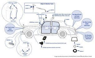 Silver Cloud I-III and S1-3 Body Seals