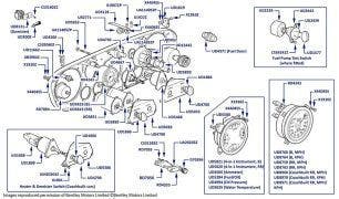 Dashboard Switches & Instruments, Silver Cloud III (chassis SGT1-SKP423) & S3 (chassis B206FG-B40JP)