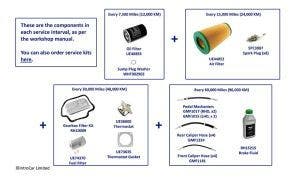 Service Components (Turbo cars with Solex carburetor), Mulsanne Turbo & Turbo R (chassis 04233-16570)