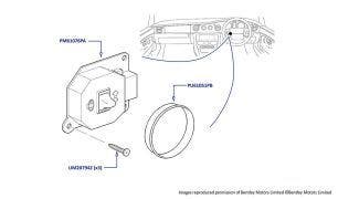 Steering Column Tilt Switch, Arnage R, Arnage RL, Arnage T, Arnage Final Series, Azure & Brooklands Coupe