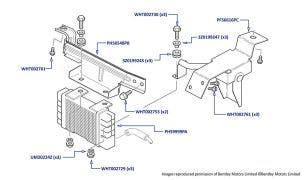 Steering Cooler, Arnage Red Label & Arnage Le Mans (all chassis)