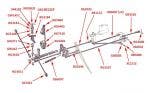 Silver Dawn, Silver Wraith, MKVI & R-Type Equaliser Rods (right hand drive)