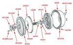 Flywheel (Automatic Gearbox, Aluminium Bell Housing)