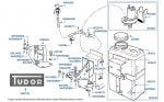 Washer Bottle, Camargue, to chassis number 30014