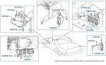 Air Conditioning Relays, 4-door cars (chassis 30000-41964) & Corniche (chassis 22583-50757 & 01557-05036)