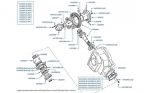 Differential Crown Wheel, Pinion & Input Shaft chassis numbers 1001-04230
