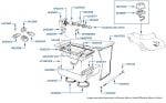 Battery & Ammeter Shunt (chassis numbers 01001-16954, other than Turbo)
