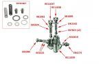 Oil Pressure Relief Valve, Silver Dawn (chassis SCA27-SDB140), MkVI (chassis HR52-LH401)