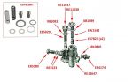 Oil Pressure Relief Valve, Silver Dawn (chassis SFC2-SCJ133), MkVI (chassis MD2-PU301) & R-Type (all chassis)