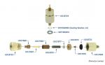 Brake Pressure Switch, Silver Shadow, Silver Shadow II, Silver Wraith II & T2 (all chassis), Corniche (chassis 09070-35878) & Camargue (chassis 14674-33187)